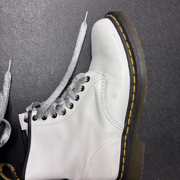 White Doc Marten Boots - Picture 4 of 7